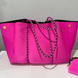 Perforated Neoprene Tote Bag